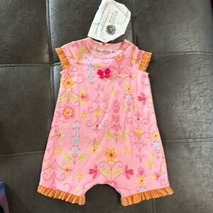 Baby Lulu onesie six months